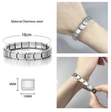 bracelets Pulseras con dijes italianos, cadena básica DIY, brazalete de acero inoxidable, módulos ensamblados versátiles, regalo Ideal, Universal, 9mm, envío directo bracelets Pulseras con dijes italianos, cadena básica DIY, brazalete de acero inoxidable, módulos ensamblados versátiles, regalo Ideal, Universal, 9mm, envío directo