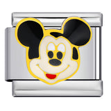 Stainless Steel Welding Drip Oil Animal Pattern DIY Italian Module Bracelet Free Splicing Elastic Accessories Wholesale Stainless Steel Welding Drip Oil Animal Pattern DIY Italian Module Bracelet Free Splicing Elastic Accessories Wholesale