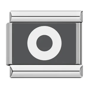 Laser Engraved 26 English Letters Italian Module Bracelet Stainless Steel Bracelet Italian Bracelet Laser Engraved 26 English Letters Italian Module Bracelet Stainless Steel Bracelet Italian Bracelet