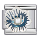 Italian Module Bracelet Devil's Eye Titanium Steel Welding Drip Oil Pattern DIY Elastic Splicing Personalized Strap Chain Italian Module Bracelet Devil's Eye Titanium Steel Welding Drip Oil Pattern DIY Elastic Splicing Personalized Strap Chain