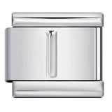 Italian Stainless Steel Silver Raised 26 Letter DIY Module Bracelet with Free Splicing Elastic Watch Strap Italian Stainless Steel Silver Raised 26 Letter DIY Module Bracelet with Free Splicing Elastic Watch Strap