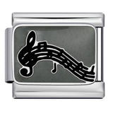 New DIY Italian Module Bracelet Titanium Steel Drip Oil Welding Pattern Strap Chain Fashion Splicing Strap Chain New DIY Italian Module Bracelet Titanium Steel Drip Oil Welding Pattern Strap Chain Fashion Splicing Strap Chain