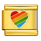 Italian Module Bracelet DIY Titanium Steel All Gold Welding Drip Oil Pattern Elastic Splicing Bracelet Accessory Italian Module Bracelet DIY Titanium Steel All Gold Welding Drip Oil Pattern Elastic Splicing Bracelet Accessory