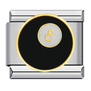 European and American Popular Halloween Module Bracelet with Titanium Steel Welding and Oil Dripping Dark Pattern Italian Modular European and American Popular Halloween Module Bracelet with Titanium Steel Welding and Oil Dripping Dark Pattern Italian Modular