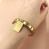 Cross Border Hot Selling Square Pendant Double-sided Laser Engraving Picture Making Engraving DIY Italian Module Bracelet Cross Border Hot Selling Square Pendant Double-sided Laser Engraving Picture Making Engraving DIY Italian Module Bracelet