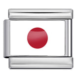 Hot Selling New World Flag Photo Dropper Series Titanium Steel DIY Italian Module Bracelet Accessories Wholesale Hot Selling New World Flag Photo Dropper Series Titanium Steel DIY Italian Module Bracelet Accessories Wholesale