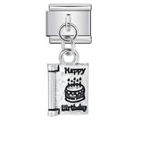 Silver Bottom Cute Pendant Italian Module Bracelet Hook DIY Titanium Steel Micro Inlaid Zircon Elastic Splicing Strap Chain Silver Bottom Cute Pendant Italian Module Bracelet Hook DIY Titanium Steel Micro Inlaid Zircon Elastic Splicing Strap Chain