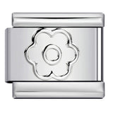 Titanium Steel Gold Silver Stamping Pattern DIY Italian Module Bracelet Italian Charm Bracelet Titanium Steel Gold Silver Stamping Pattern DIY Italian Module Bracelet Italian Charm Bracelet