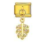 Single Hook Pendant Italian Module Bracelet Titanium Steel Splicing Strap Chain Italian Charm Single Hook Pendant Italian Module Bracelet Titanium Steel Splicing Strap Chain Italian Charm