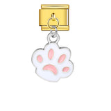 New Hook-style Colorful Drip Oil Claw Series Titanium Steel Italian Module Bracelet, DIY Elastic Splice Bracelet New Hook-style Colorful Drip Oil Claw Series Titanium Steel Italian Module Bracelet, DIY Elastic Splice Bracelet