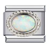 Italian Modular Birthstone Bracelet Stainless Steel Welded Colorful Zircon DIY Stretch Bangle Fashion Jewelry Italian Modular Birthstone Bracelet Stainless Steel Welded Colorful Zircon DIY Stretch Bangle Fashion Jewelry