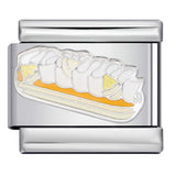 Gourmet Series Italian Module Bracelet Titanium Steel Welding Drip Oil Cartoon Pattern DIY Elastic Splicing Bracelet Gourmet Series Italian Module Bracelet Titanium Steel Welding Drip Oil Cartoon Pattern DIY Elastic Splicing Bracelet