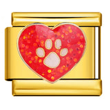 Full Gold Love Italian Module Bracelet Titanium Steel Welding Drip Oil DIY Elastic Splicing Strap Chain Wholesale Full Gold Love Italian Module Bracelet Titanium Steel Welding Drip Oil DIY Elastic Splicing Strap Chain Wholesale