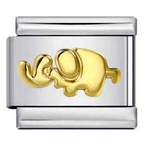 Titanium Steel Gold Silver Stamping Pattern DIY Italian Module Bracelet Italian Charm Bracelet Titanium Steel Gold Silver Stamping Pattern DIY Italian Module Bracelet Italian Charm Bracelet