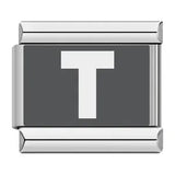 Laser Engraved 26 English Letters Italian Module Bracelet Stainless Steel Bracelet Italian Bracelet Laser Engraved 26 English Letters Italian Module Bracelet Stainless Steel Bracelet Italian Bracelet