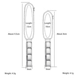 Colorful Bead Chain, Mobile Rope Splicing, Italian Module Bracelet, DIY Keychain Pendant, Stainless Steel Strap Chain Colorful Bead Chain, Mobile Rope Splicing, Italian Module Bracelet, DIY Keychain Pendant, Stainless Steel Strap Chain