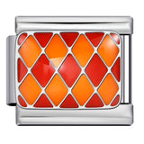 Personalized Pattern Italian Module Bracelet Stainless Steel Welding Drip Oil Cartoon DIY Elastic Splicing Bracelet Personalized Pattern Italian Module Bracelet Stainless Steel Welding Drip Oil Cartoon DIY Elastic Splicing Bracelet