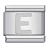 New Titanium Steel Silver Concave Surface 26 English Letters Italian Module Bracelet DIY Strap Chain Accessories Wholesale New Titanium Steel Silver Concave Surface 26 English Letters Italian Module Bracelet DIY Strap Chain Accessories Wholesale