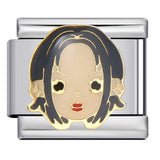 Italian Module Bracelet Fashion Drip Oil Titanium Steel Bracelet DIY Strap Chain Children's Toy Gift Wholesale Italian Module Bracelet Fashion Drip Oil Titanium Steel Bracelet DIY Strap Chain Children's Toy Gift Wholesale