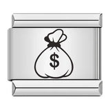 Cross Border Hot Selling Laser Engraving Chess and Card Entertainment Pattern Titanium Steel DIY Italian Module Bracelet Wholesale Cross Border Hot Selling Laser Engraving Chess and Card Entertainment Pattern Titanium Steel DIY Italian Module Bracelet Wholesale