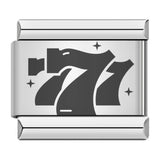 New Hat Backpack Pattern Italian Module Bracelet Titanium Steel Laser Carving DIY Strap Chain Wholesale New Hat Backpack Pattern Italian Module Bracelet Titanium Steel Laser Carving DIY Strap Chain Wholesale