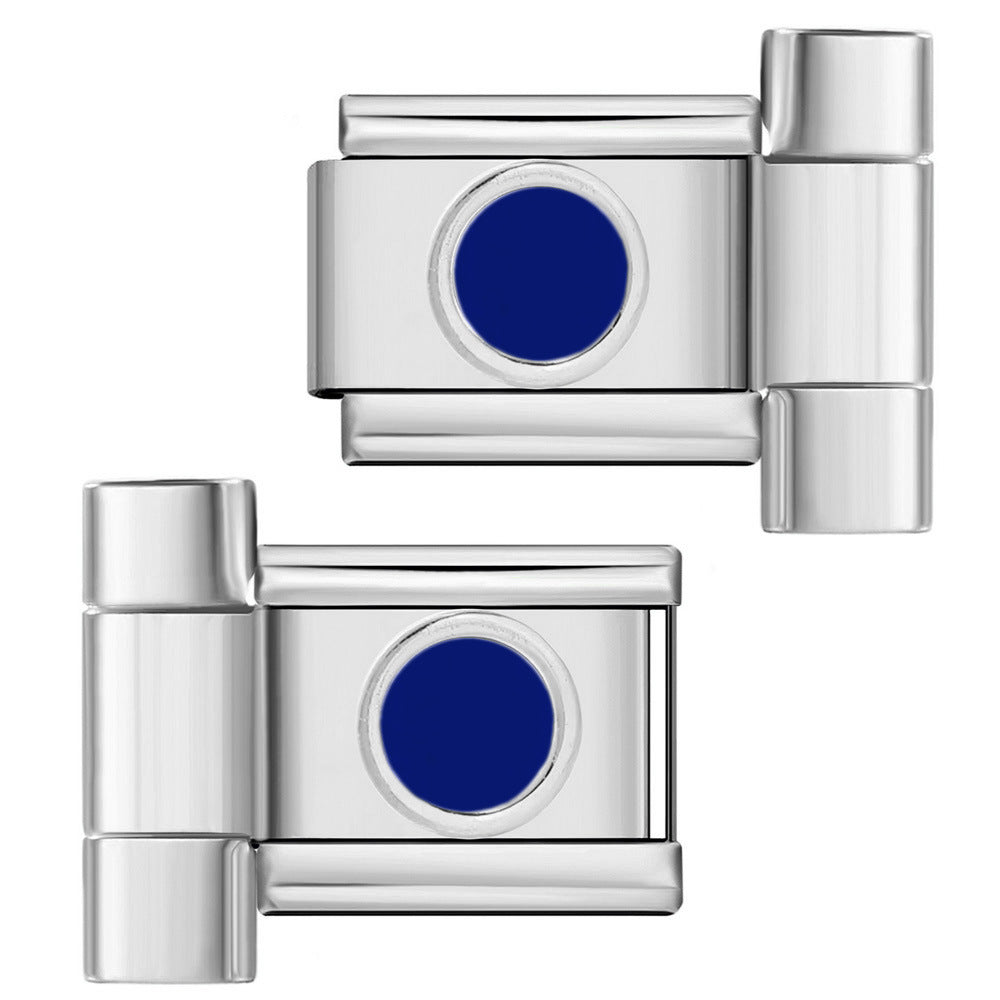 New Oil Drop Pattern DIY Watch with Connector Italian Module Bracelet Assembly and Splicing Bracelet Tool New Oil Drop Pattern DIY Watch with Connector Italian Module Bracelet Assembly and Splicing Bracelet Tool