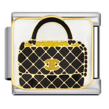 Exquisite Bag Series Italian Module Bracelet Color Welding Pattern DIY Personalized Bracelet Valentine's Day Gift Exquisite Bag Series Italian Module Bracelet Color Welding Pattern DIY Personalized Bracelet Valentine's Day Gift