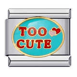 New Personalized English Italian Module Bracelet Titanium Steel Welding Drip Oil DIY Elastic Free Splicing Bracelet New Personalized English Italian Module Bracelet Titanium Steel Welding Drip Oil DIY Elastic Free Splicing Bracelet