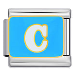 New Color Drip Oil Letter Italian Module Bracelet Titanium Steel Welding DIY Elastic Splicing Fashion Bracelet New Color Drip Oil Letter Italian Module Bracelet Titanium Steel Welding DIY Elastic Splicing Fashion Bracelet