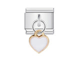 Charm Pendant Italian Module Bracelet Single Shell Pearl Titanium Steel Strap Chain Italian Charms Charm Pendant Italian Module Bracelet Single Shell Pearl Titanium Steel Strap Chain Italian Charms