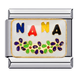 Family Elements DIY Elastic Bracelet Stainless Steel Welding Drip Oil Italian Module Bracelet Accessories Wholesale Family Elements DIY Elastic Bracelet Stainless Steel Welding Drip Oil Italian Module Bracelet Accessories Wholesale