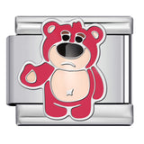 New Titanium Steel Welded Cartoon Italian Modular Bracelet Fashion DIY Stretch Bangle Splice Strap Chain New Titanium Steel Welded Cartoon Italian Modular Bracelet Fashion DIY Stretch Bangle Splice Strap Chain