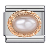 Inlaid New Titanium Steel Welding Oil Drop DIY Italian Module Bracelet Italian Charm Bracelet Inlaid New Titanium Steel Welding Oil Drop DIY Italian Module Bracelet Italian Charm Bracelet