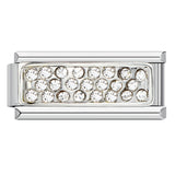 Long Diamond Studded Italian Module Bracelet, New Titanium Steel Welded Oil Drop Cartoon DIY Splicing Bracelet Long Diamond Studded Italian Module Bracelet, New Titanium Steel Welded Oil Drop Cartoon DIY Splicing Bracelet