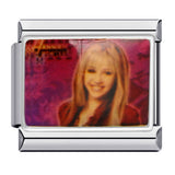 Hot Sale Personalized Titanium Steel Gold-plated Drip Oil Bracelet, DIY Italian Modular Bracelet, Little Girl's Gift. Hot Sale Personalized Titanium Steel Gold-plated Drip Oil Bracelet, DIY Italian Modular Bracelet, Little Girl's Gift.