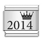 Crown Year Pattern Italian Module Bracelet Titanium Steel Laser Carving Bracelet Italian Bracelet Crown Year Pattern Italian Module Bracelet Titanium Steel Laser Carving Bracelet Italian Bracelet