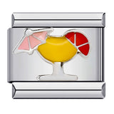 Delicious Food Italian Module Bracelet New Titanium Steel Welding Drip Oil Cartoon DIY Splicing Bracelet Delicious Food Italian Module Bracelet New Titanium Steel Welding Drip Oil Cartoon DIY Splicing Bracelet