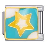 Titanium Steel Gold-plated Drip Welding Pattern DIY Italian Module Bracelet Italian Charm Bracele Titanium Steel Gold-plated Drip Welding Pattern DIY Italian Module Bracelet Italian Charm Bracele