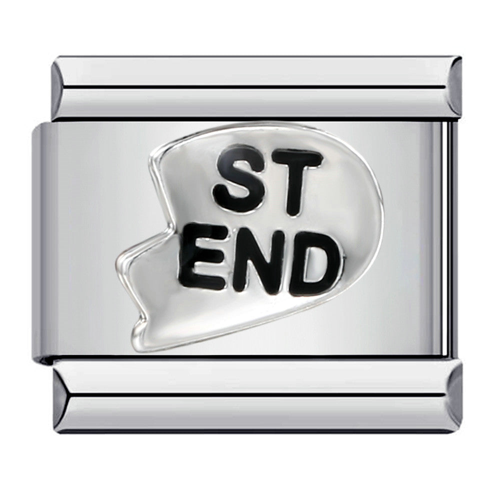 Student Graduation Pattern Italian Module Bracelet DIY Titanium Steel Welded Oil-Drip Elastic Splice Watch Strap Chain Student Graduation Pattern Italian Module Bracelet DIY Titanium Steel Welded Oil-Drip Elastic Splice Watch Strap Chain