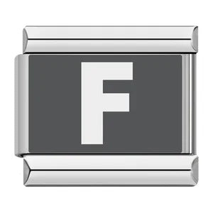 Laser Engraved 26 English Letters Italian Module Bracelet Stainless Steel Bracelet Italian Bracelet Laser Engraved 26 English Letters Italian Module Bracelet Stainless Steel Bracelet Italian Bracelet