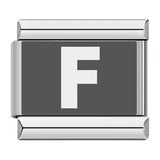 Laser Engraved 26 English Letters Italian Module Bracelet Stainless Steel Bracelet Italian Bracelet Laser Engraved 26 English Letters Italian Module Bracelet Stainless Steel Bracelet Italian Bracelet