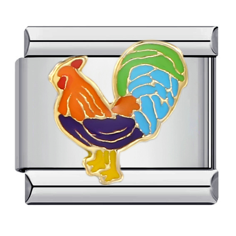 Cross Border Hot Selling Cute Pet Series Titanium Steel Welding Drip Oil Wristband Cartoon DIY Italian Module Bracelet Wholesale Cross Border Hot Selling Cute Pet Series Titanium Steel Welding Drip Oil Wristband Cartoon DIY Italian Module Bracelet Wholesale