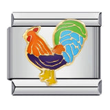 Cross Border Hot Selling Cute Pet Series Titanium Steel Welding Drip Oil Wristband Cartoon DIY Italian Module Bracelet Wholesale Cross Border Hot Selling Cute Pet Series Titanium Steel Welding Drip Oil Wristband Cartoon DIY Italian Module Bracelet Wholesale