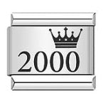 Crown Year Pattern Italian Module Bracelet Titanium Steel Laser Carving Bracelet Italian Bracelet Crown Year Pattern Italian Module Bracelet Titanium Steel Laser Carving Bracelet Italian Bracelet