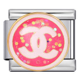 New DIY Italian Modular Bracelet Titanium Steel Gold Plated Welded Pattern Strap Chain Fashion Link Bracelet New DIY Italian Modular Bracelet Titanium Steel Gold Plated Welded Pattern Strap Chain Fashion Link Bracelet