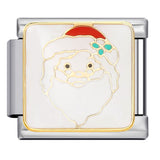 New Christmas Elements Italian Module Bracelet Personalized Welding Drip Oil Titanium Steel Bracelet DIY Strap Chain New Christmas Elements Italian Module Bracelet Personalized Welding Drip Oil Titanium Steel Bracelet DIY Strap Chain