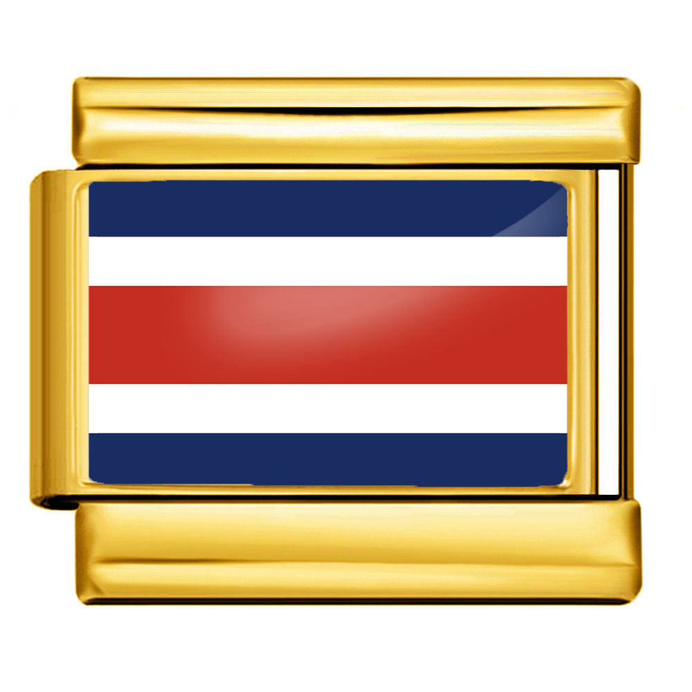 Gold Base World Flag Photo Resin Italian Charm Bracelet DIY Stainless Steel Stretch Watch Band Wristband Gold Base World Flag Photo Resin Italian Charm Bracelet DIY Stainless Steel Stretch Watch Band Wristband