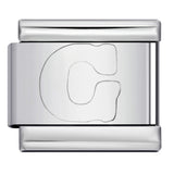 New Non Dripping Oil Series Bracelet Titanium Steel Concave 26 English Letter DIY Italian Module Bracelet Accessories New Non Dripping Oil Series Bracelet Titanium Steel Concave 26 English Letter DIY Italian Module Bracelet Accessories