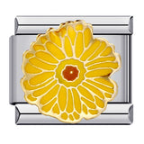 New Flower Series Titanium Steel Bracelet Welding Pattern Drip Oil DIY Italian Module Bracelet Strap Chain Wholesale New Flower Series Titanium Steel Bracelet Welding Pattern Drip Oil DIY Italian Module Bracelet Strap Chain Wholesale