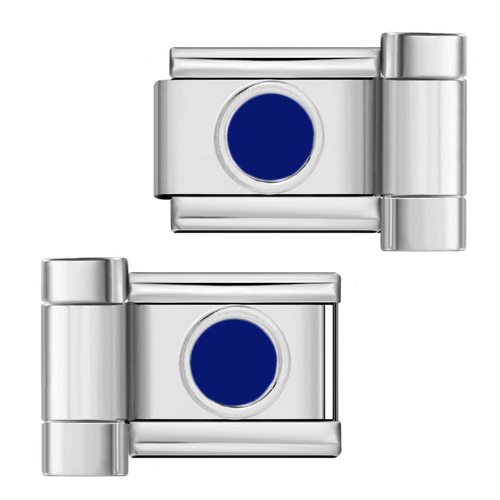 New Oil Drop Pattern DIY Watch with Connector Italian Module Bracelet Assembly and Splicing Bracelet Tool New Oil Drop Pattern DIY Watch with Connector Italian Module Bracelet Assembly and Splicing Bracelet Tool